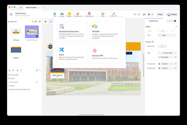 Datastore | PandaSuite Docs