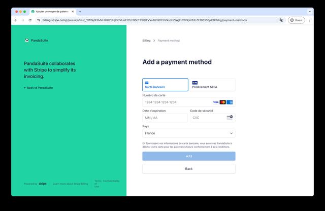 Subscription and Billing | PandaSuite Docs