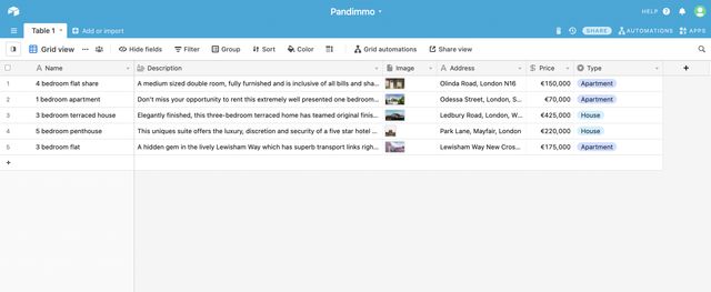 Connect your app to a data source | PandaSuite Docs