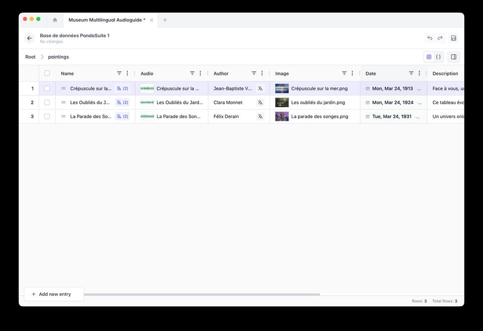 Datastore | PandaSuite Docs