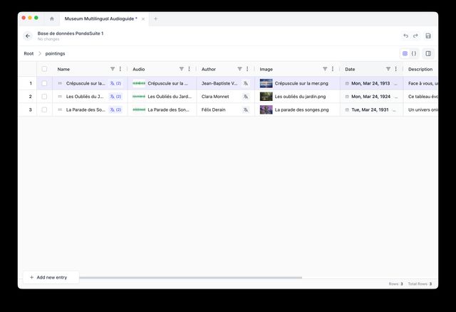 Datastore | PandaSuite Docs