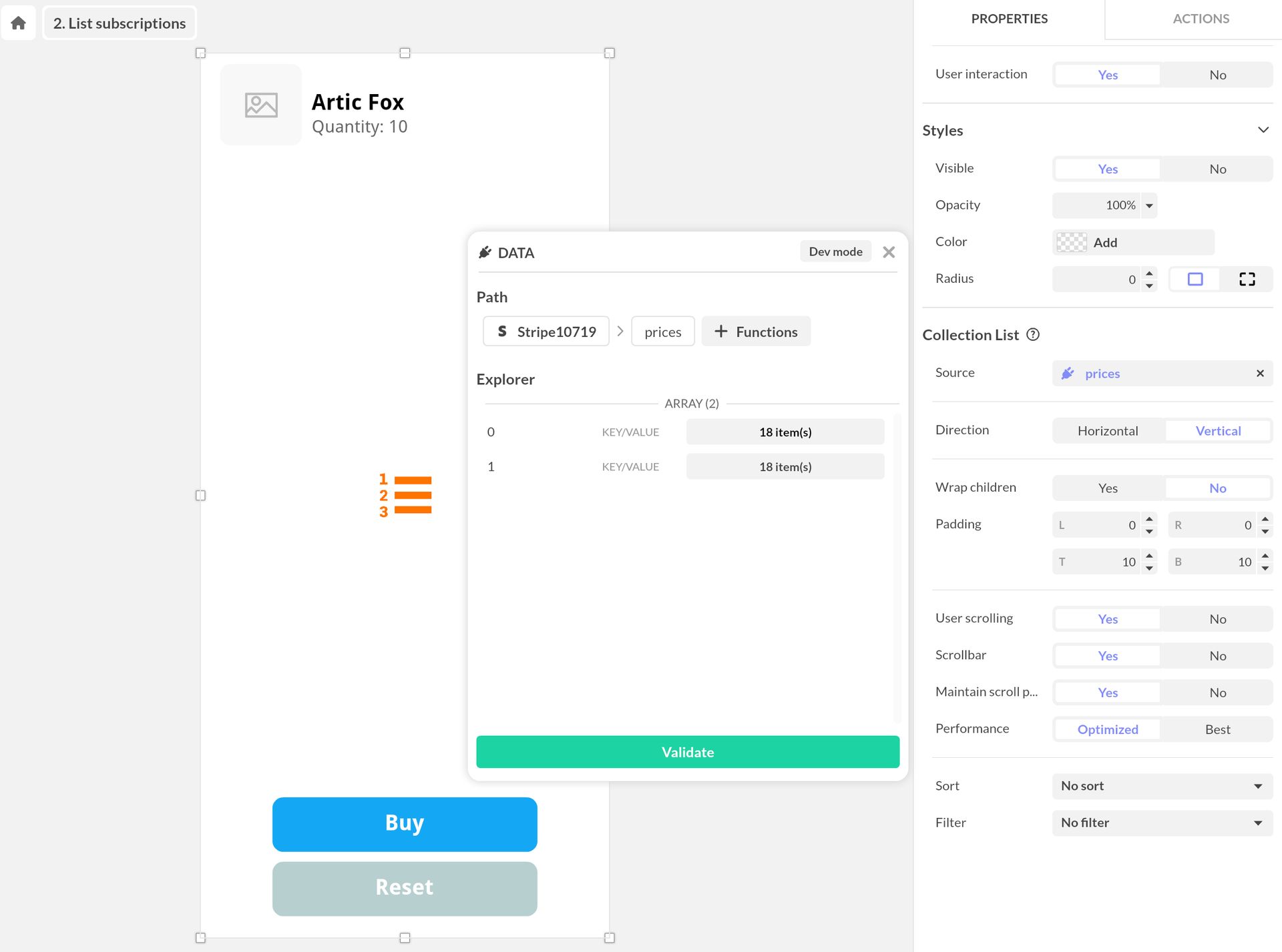 Stripe | PandaSuite Docs