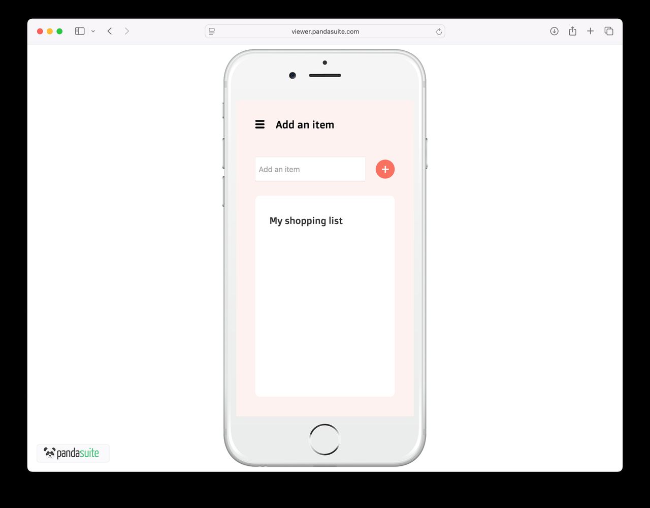 Sharing Link | PandaSuite Docs