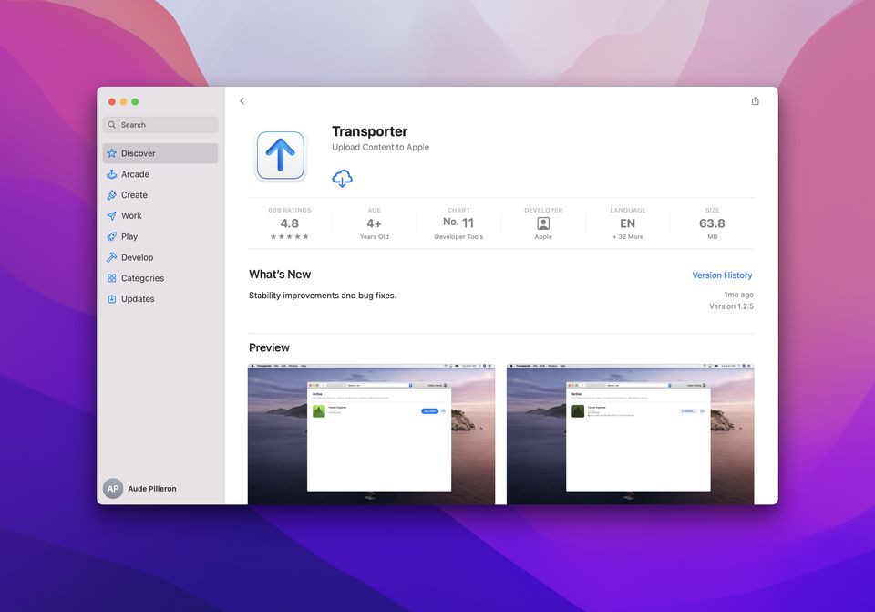 Upload your IPA via Transporter | PandaSuite Docs