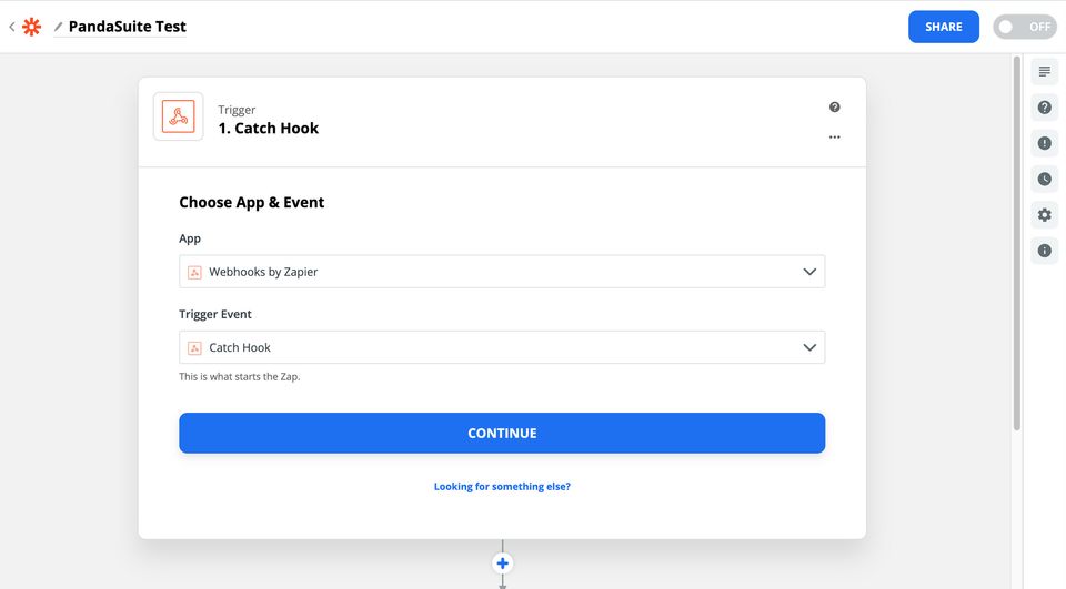 Connect to Zapier | PandaSuite Docs